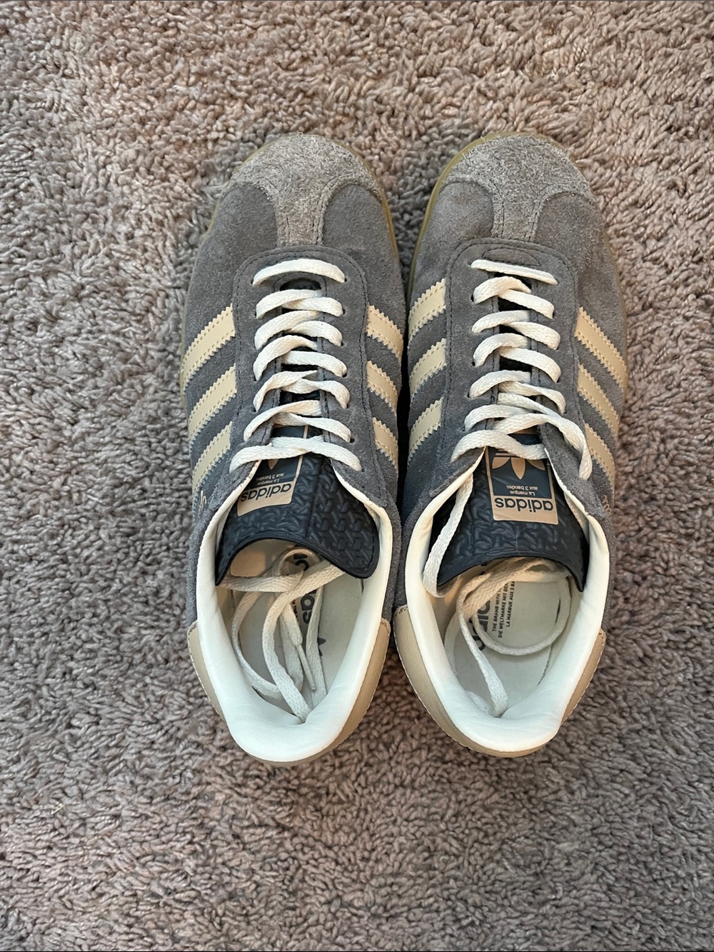 Adidas platform Gazelle Sneakers gray